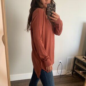 Mauve Oversized Sweater, Size S/M, EUC!!